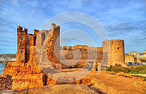 Dar-el-Bahar fortress on the atlantic coast of Safi, Morocco photo