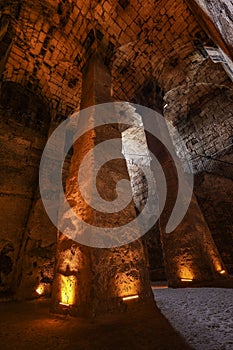 Dara Ancient City. Mesopotamia. Mardin, Turkey.Dara Ancient City, one of the most important settlements of Mesopotamia. The