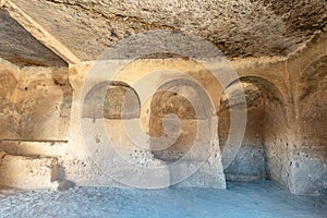 Dara Necropolis outside Mardin, Turkey