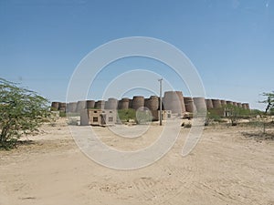 Darawar tomb in desert