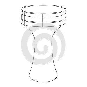darbuka icon vector