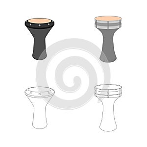 darbuka icon vector