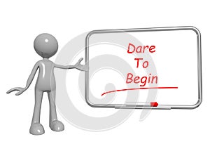 Dare to begin on board