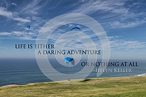 A daring adventure or nothing at all photo