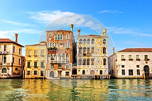 Dario Palace in Grand Canal of Venice, Italy