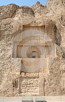 The tomb of Darius I, Naqsh-e Rustam, Iran photo