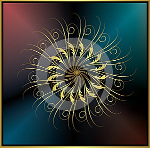 Dark abstract background1