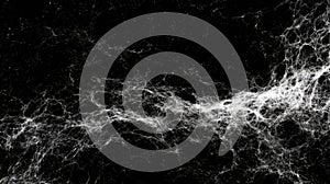 Dark Abstract Cosmic Web Network Pattern Background