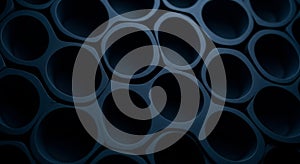 Dark Abstract Hexagonal Pattern with Deep Shadows and Subtle Lighting texture background