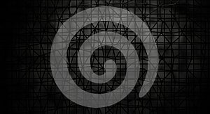 Dark Abstract Interconnected Grid Network