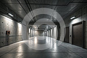 Dark abstract minimalist design studio