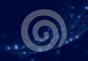 Dark abstract technology background with glow