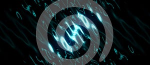 Dark abstract waves background.