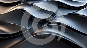 Dark Abstract Waves Background Texture