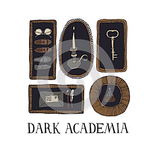 Dark Academia concept