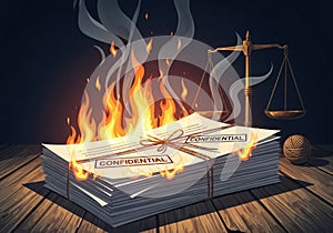 The dark backdrop, emphasizing the glowing fire and the theme