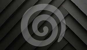 Dark Black Geometric Pattern of Overlapping Rectangular Shapes for Modern Background Design