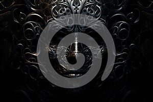 Dark black wallpaper