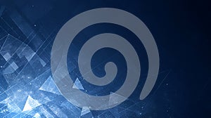 Abstract Geometric Network Background