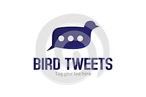 Bird tweets logo