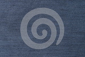 Dark blue, denim texture. Fabric texture of the jeans