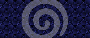 Dark Blue Geometric grid background. Modern dark abstract vector texture