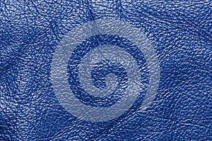 Dark blue Leather for Concept and Idea Style of Fine Leather Crafting, Handcrafts Work Space, Handmade Leather