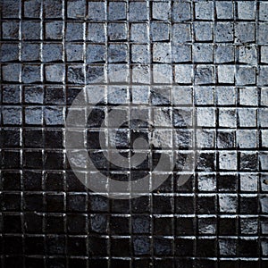 Dark blue marble texture background