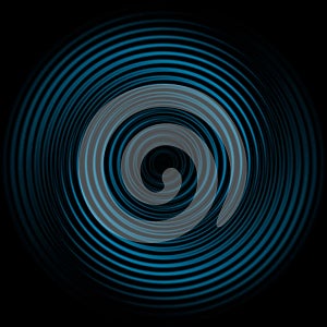 Dark Blue Ripple Seamless Background