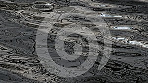 Dark rippling water surface background