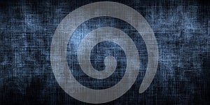 Dark Blue Textured Fabric Background Grunge Canvas Design