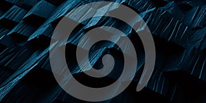 Dark blue textured surface creating an abstract geometric pattern, ideal for backgrounds and creative projects