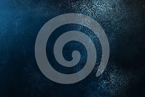 Dark blue textured surface with scattered bright light specks