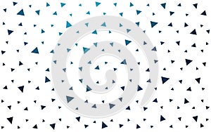 DARK BLUE vector  polygonal background.