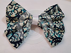 Abstract African print hairbow