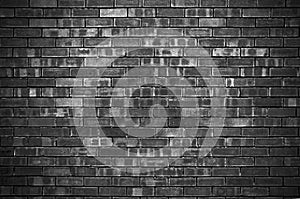 Dark brick wall background