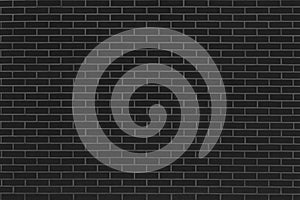 Dark brick wall pattern background