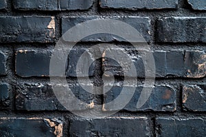 Dark Brick Wall Texture Background Design