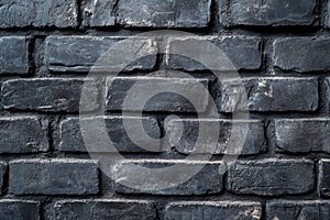 Dark Brick Wall Texture Background Design