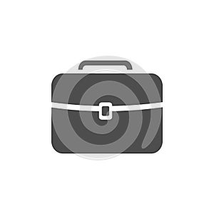 Dark briefcase icon