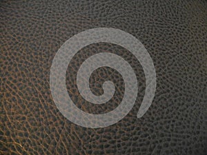 Dark brown leather background texture