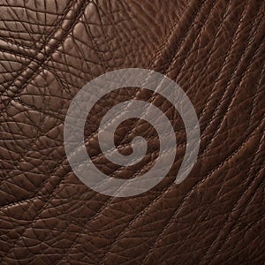 Dark Brown Leather Texture Background 2