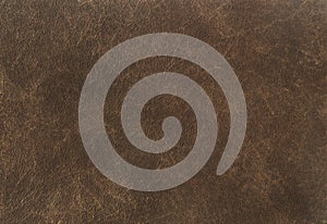 Dark brown leather texture background. Close up of an ancient leather texture. leather texture brown background pattern.