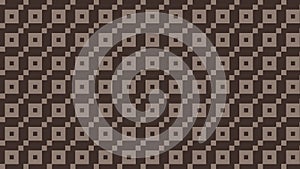 Dark Brown Seamless Square Pattern Background