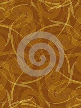 Dark Brown Texture Swirls