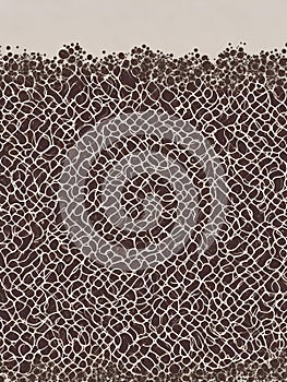 Dark brown texture with tangled lines. Background