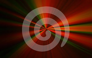 Dark Brown vector blurred bright template.