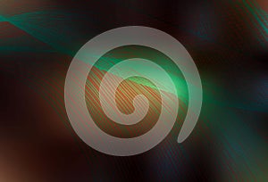 Dark Brown vector blurred pattern.