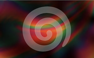 Dark Brown vector blurred pattern.