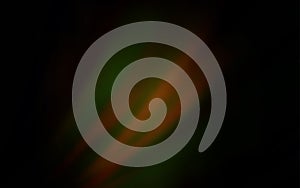 Dark Brown vector blurred template.